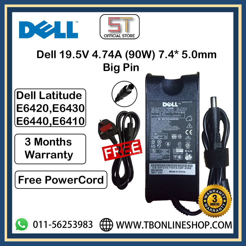 Dell Adapter 90w Big Pin