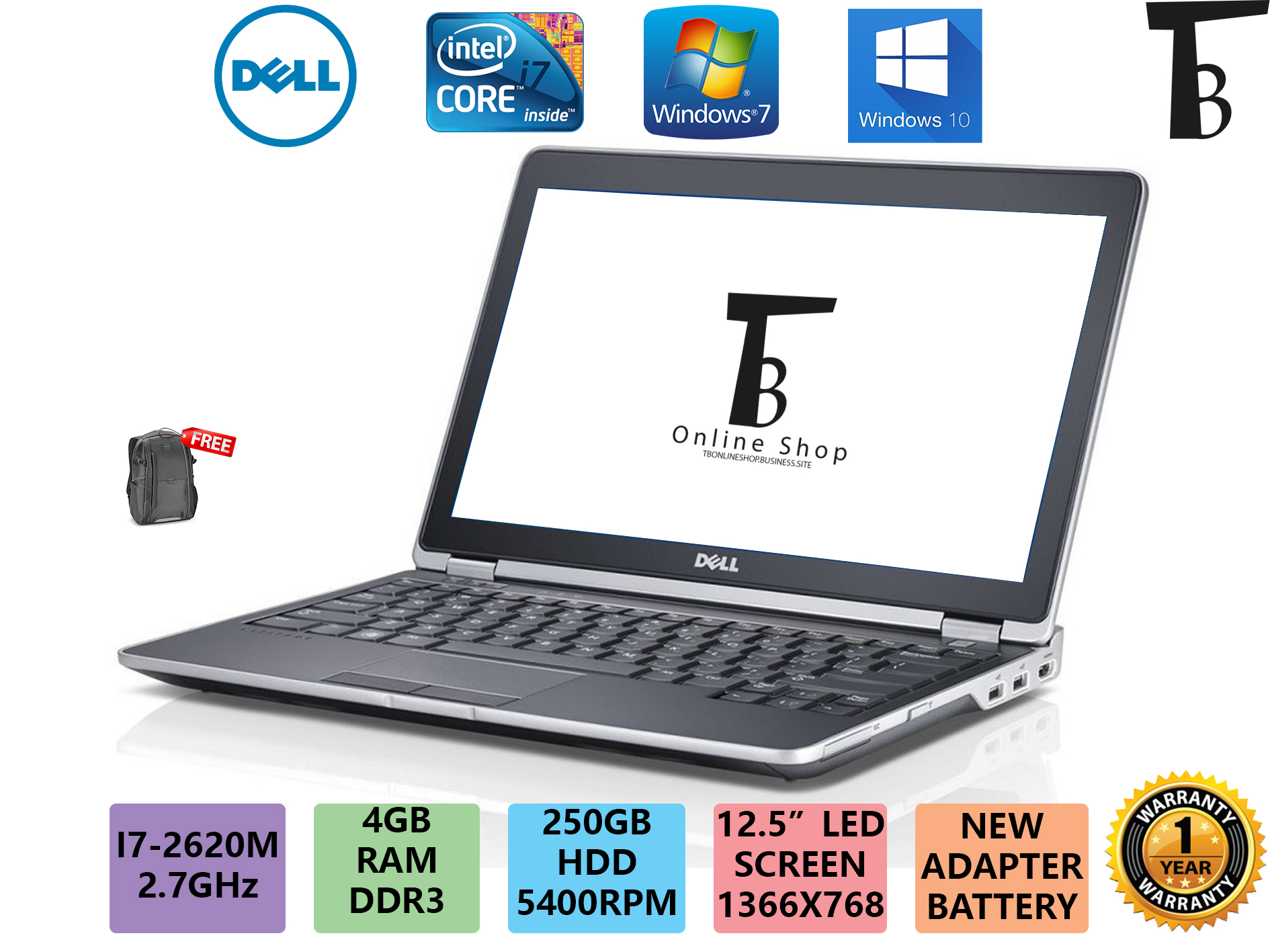 Dell E6220 I7